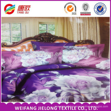 2016 wholesale In stock 3D 100% polyester bedding duvet cover sets for Russia and CIS